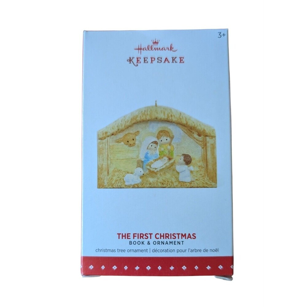 Hallmark Keepsake Tree Ornament The First Christmas Book & Ornament 2015